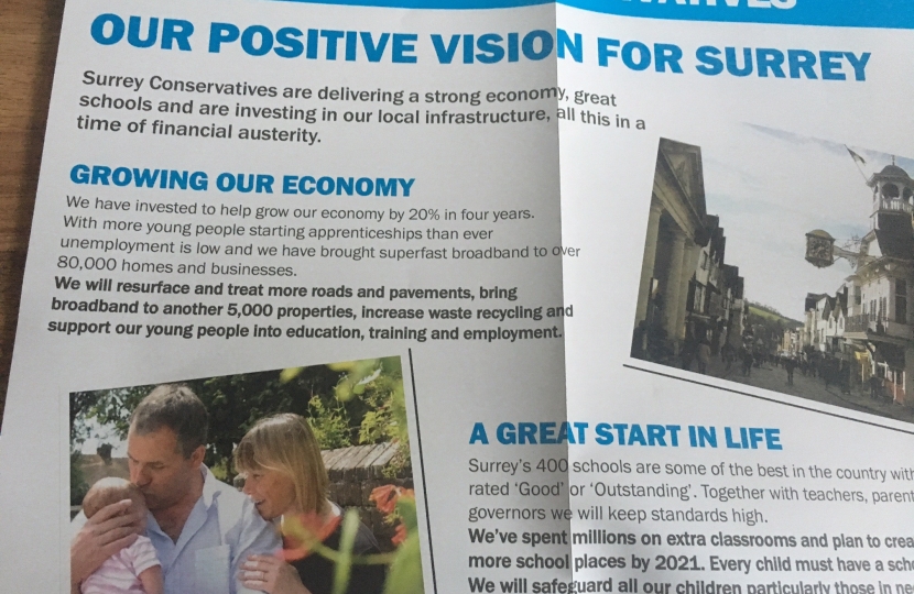 Surrey manifesto