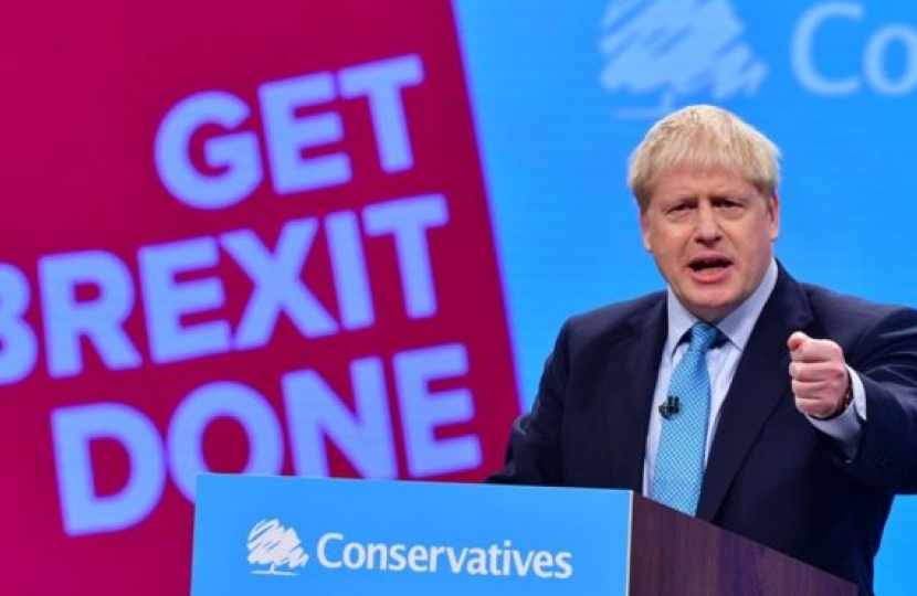 Prime Minister Boris Johnson has pledged to get Brexit done
