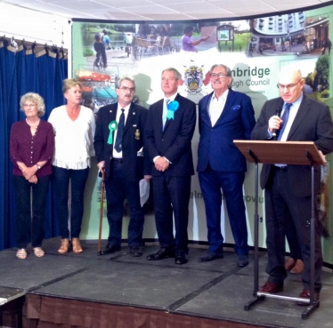 Councillors Tim Oliver and David Archer re-elected in Esher